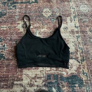 ALO YOGA mesh mix sports bra